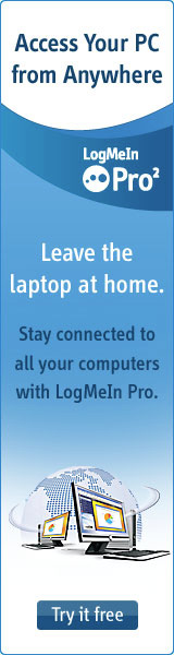 Access you PC from anywhere. Stay connected to all your computers with LogMeIn Pro.